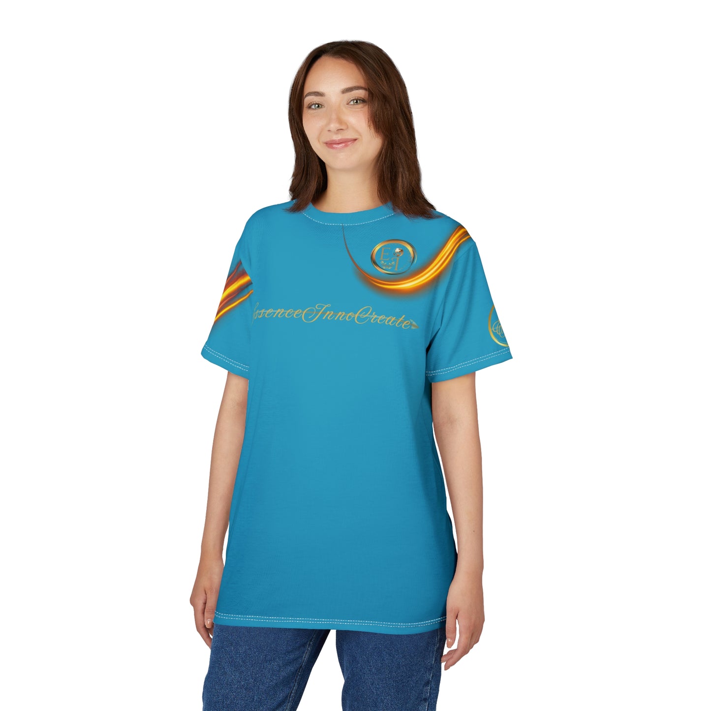 Turquoise Trendsetters Flame Tee | EssenceInnoCreate