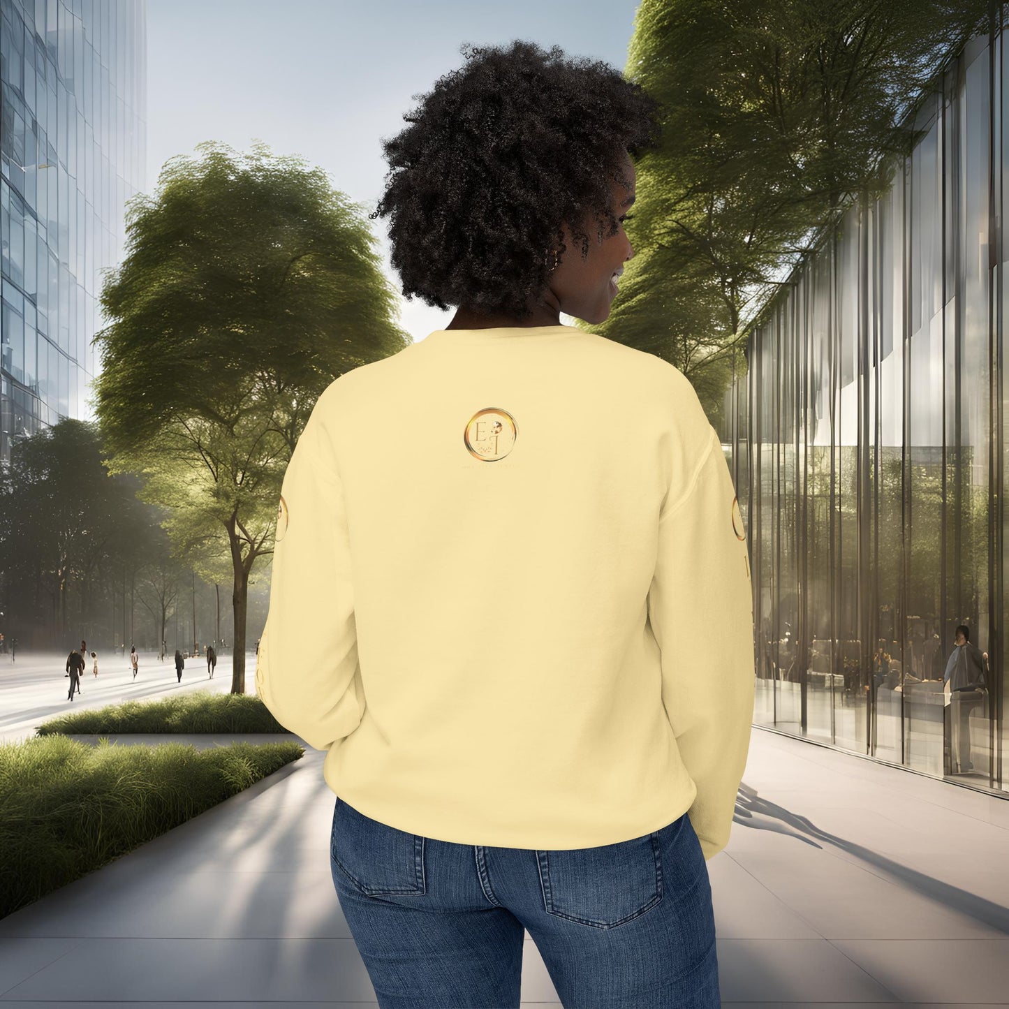 One Life Sweatshirt Butter | The Radiant Edition | EI Apparel