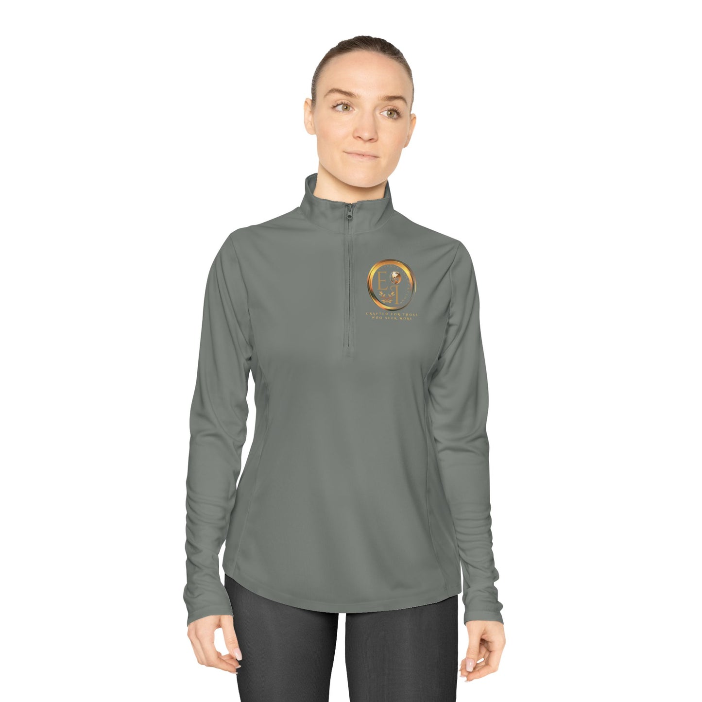 Seek More Performance Pullover | Ladies Quarter-Zip | EI Sports Apparel