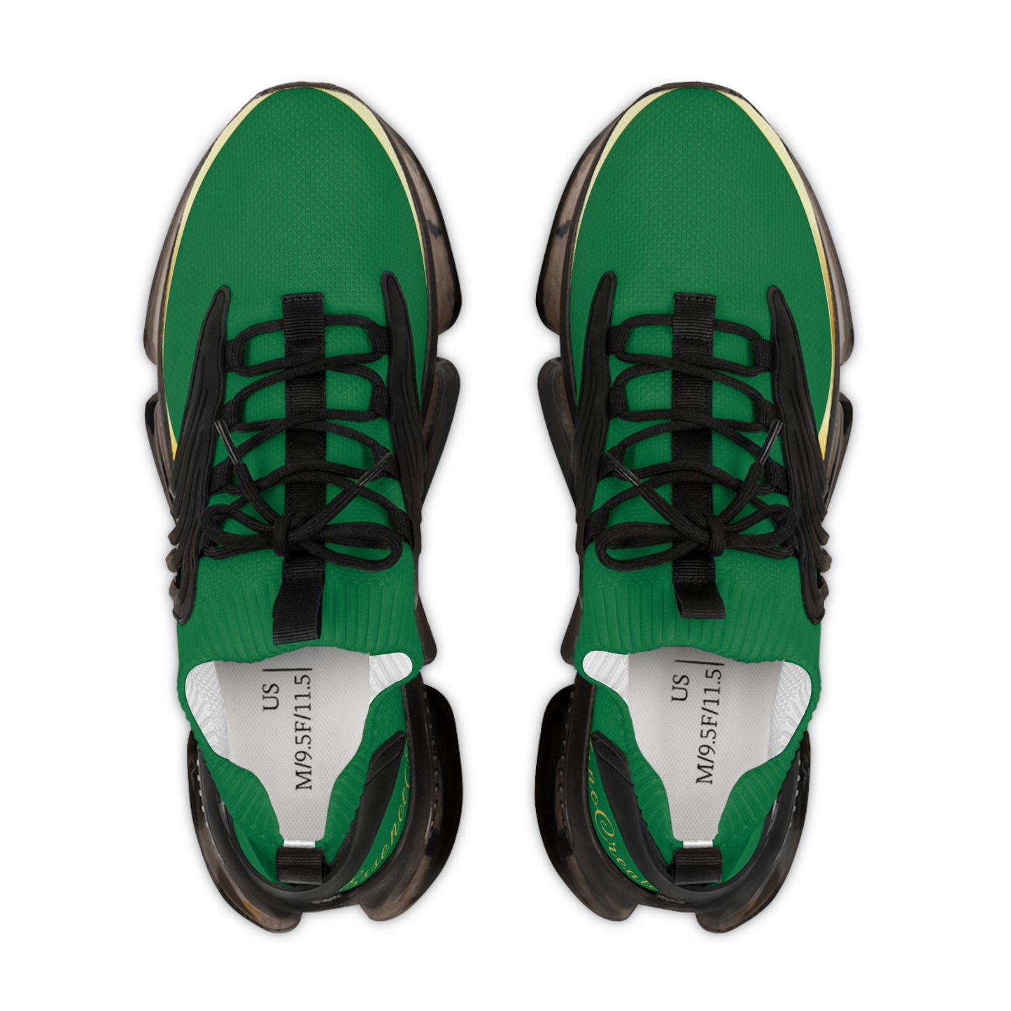 EssenceInnoCreate Green | Men’s Black Trim Mesh Sneakers