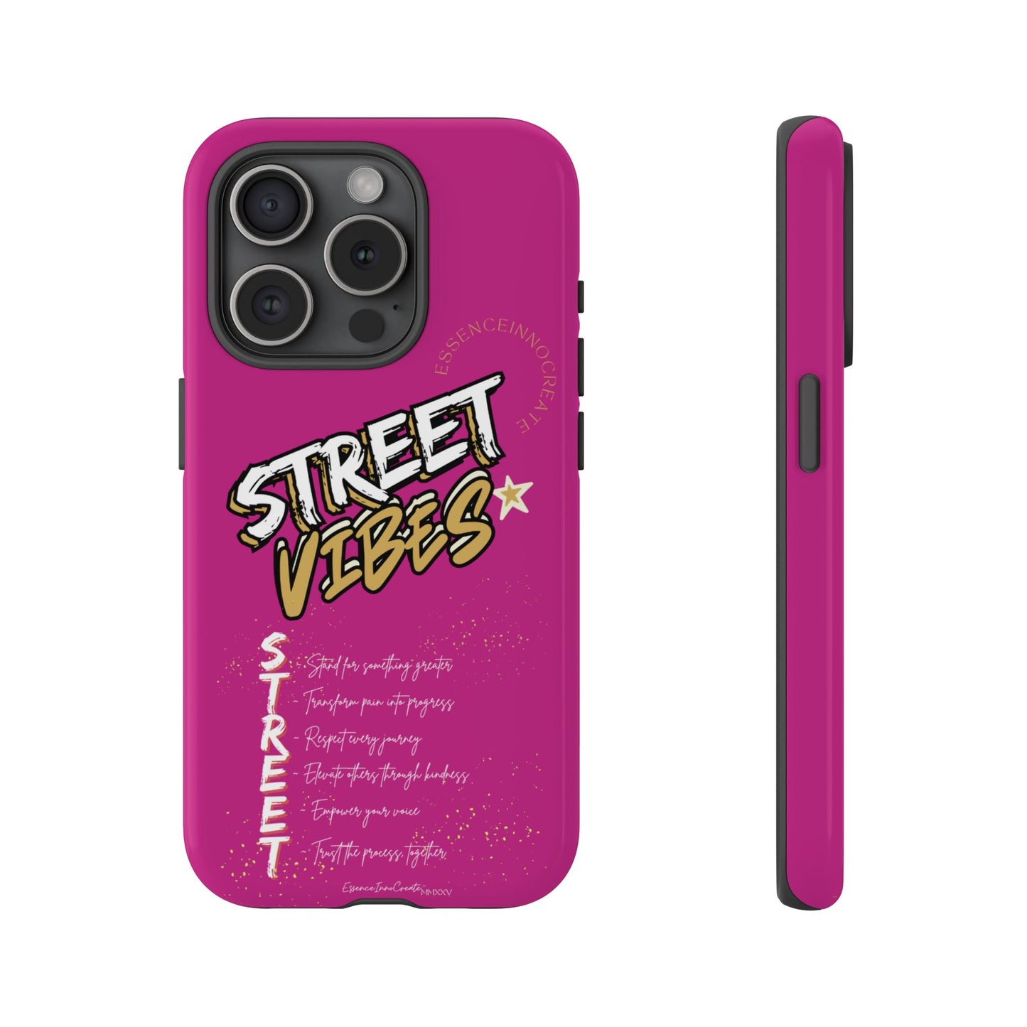 EssenceInnoCreate® Street Vibes Pink Phone Case
