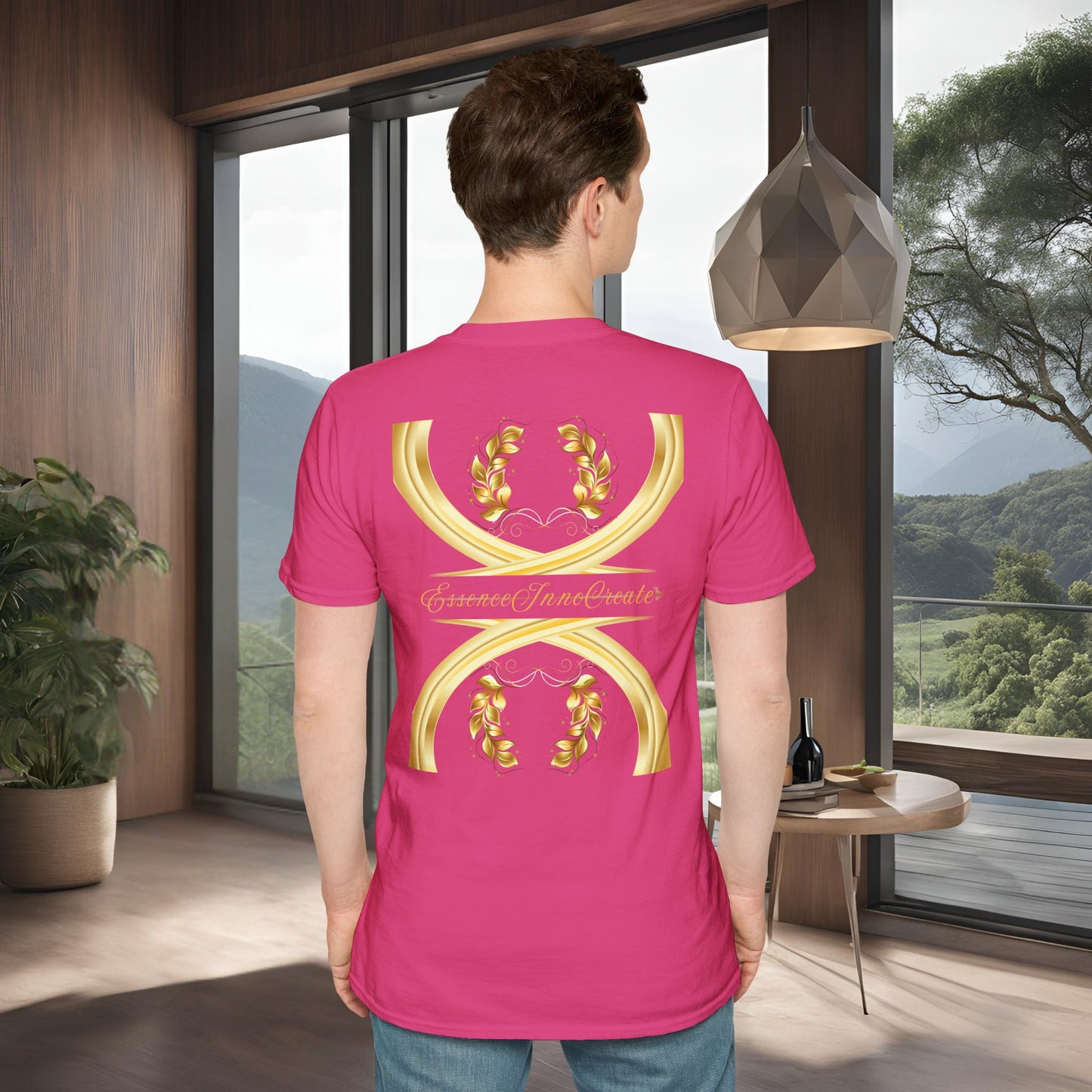 Heliconia Softstyle Tee | EssenceInnoCreate | Unisex Streetwear