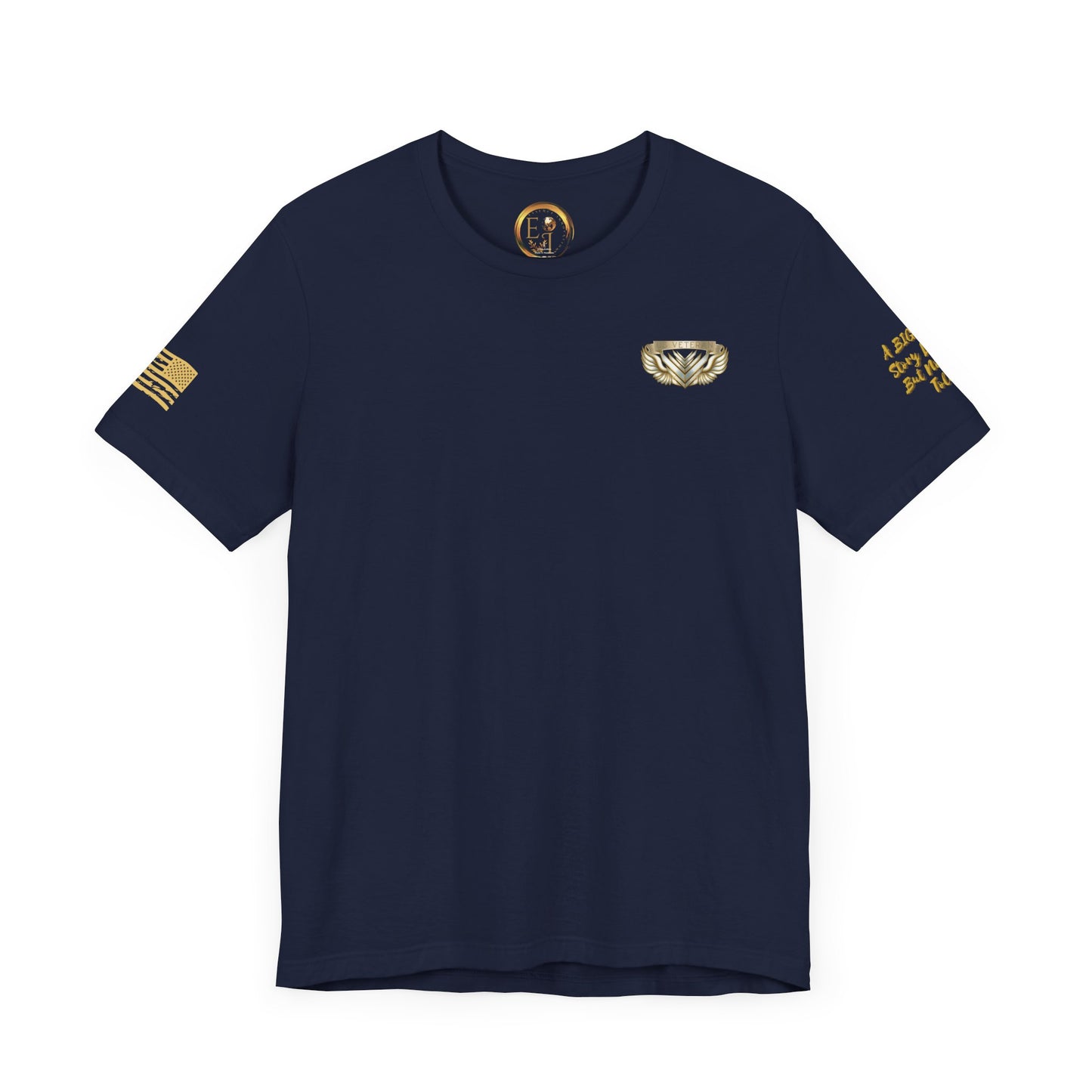 Essence Navy Veteran Tee – Deep Patriotic T-Shirt