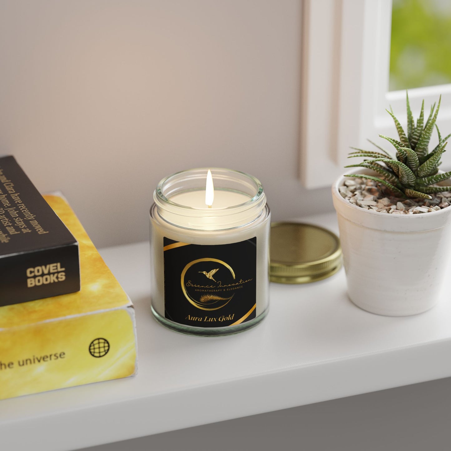 Aura Lux Gold | 4oz and 9oz Candles | 8 Signature Scents