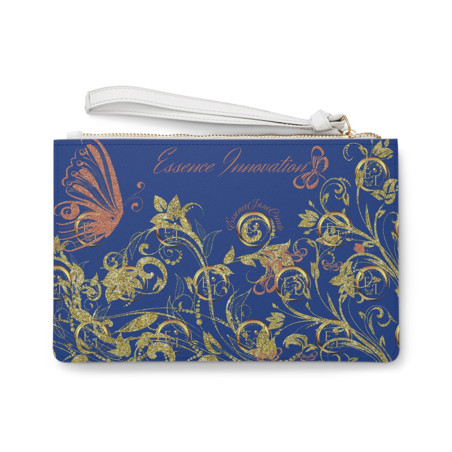 Dark Blue Clutch Bag | EssenceInnoCreate | Bold Accessories