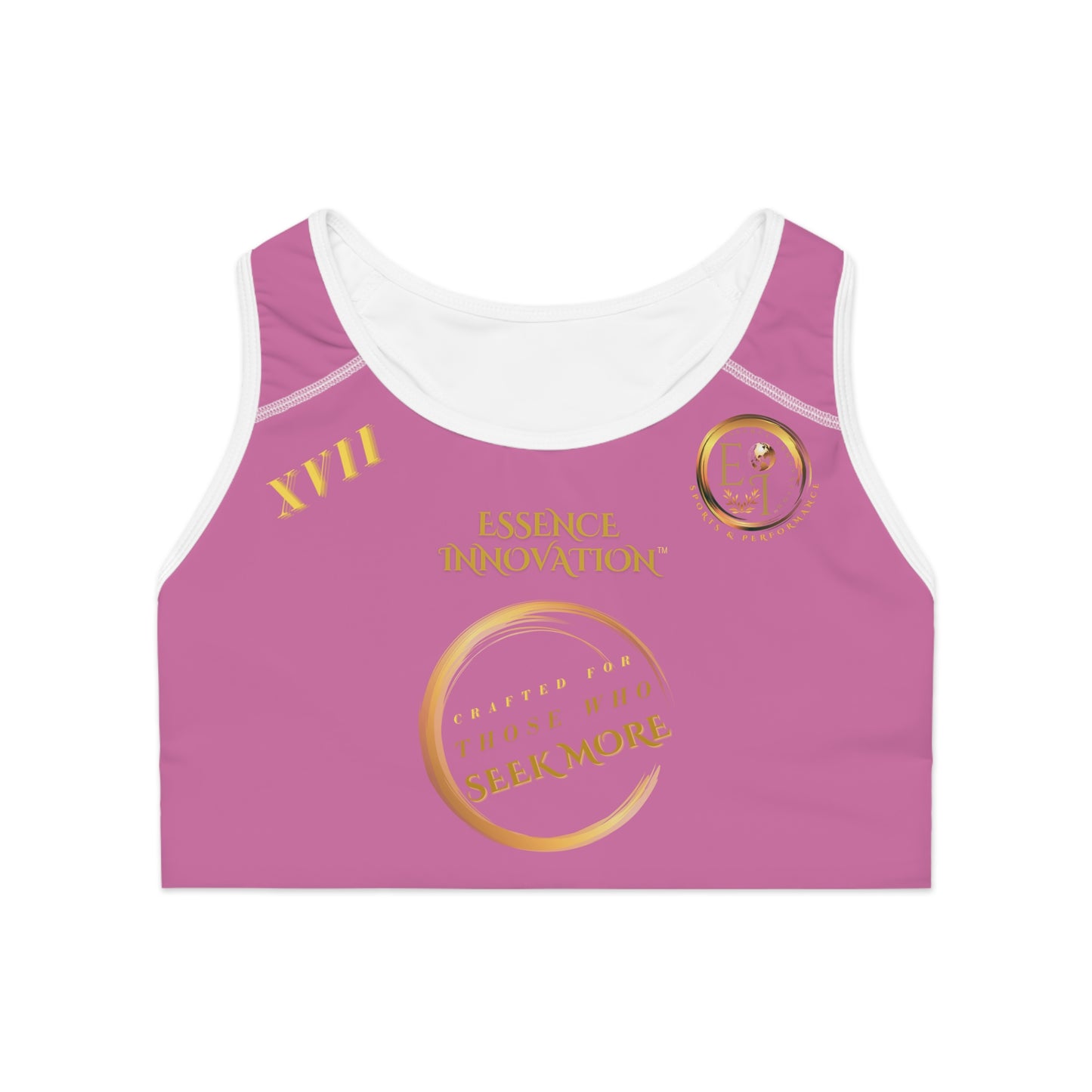 Seek More SB XVII | EI Sports Bra | Light Pink