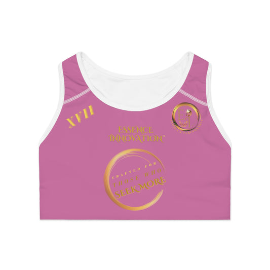 Seek More SB XVII | EI Sports Bra | Light Pink