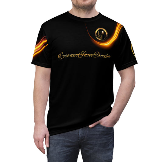 Trendsetter Flame Tee VII | EssenceInnoCreate® | Black