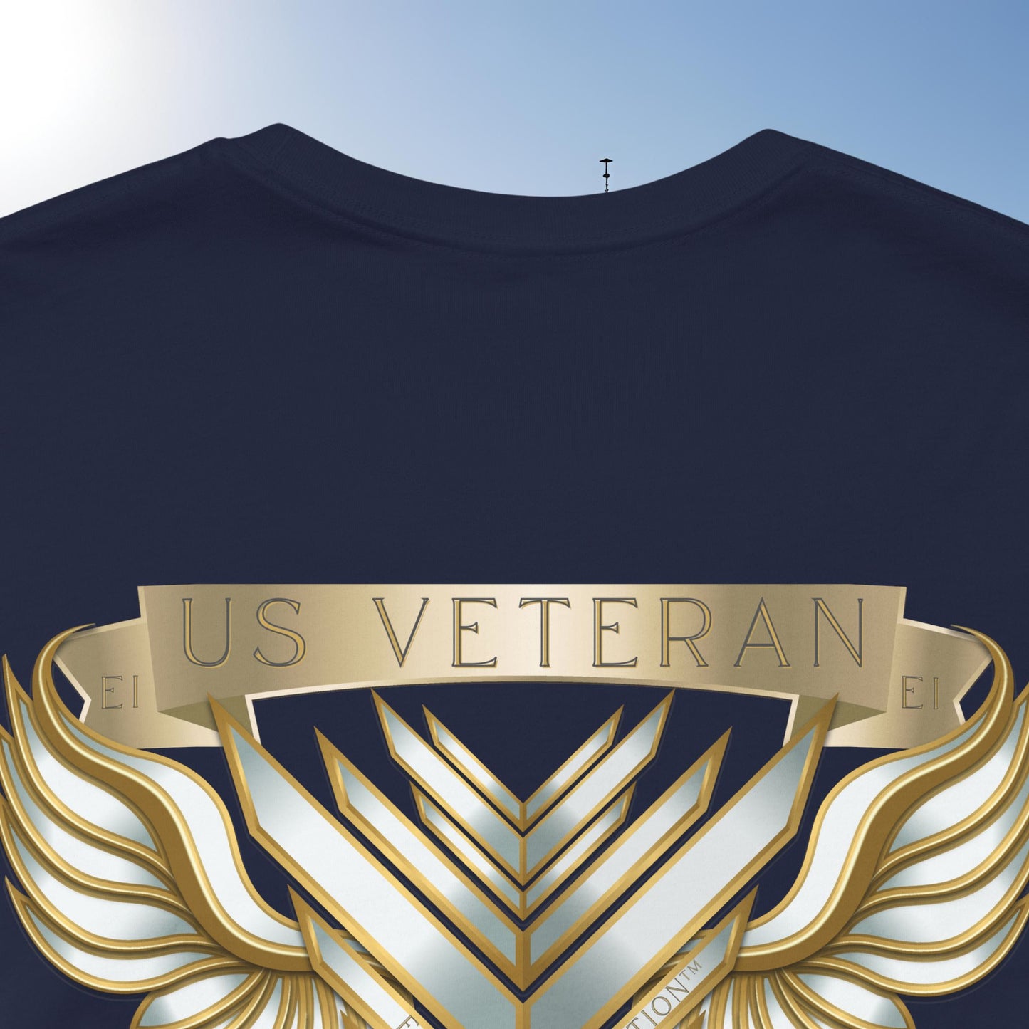 Essence Navy Veteran Tee – Deep Patriotic T-Shirt