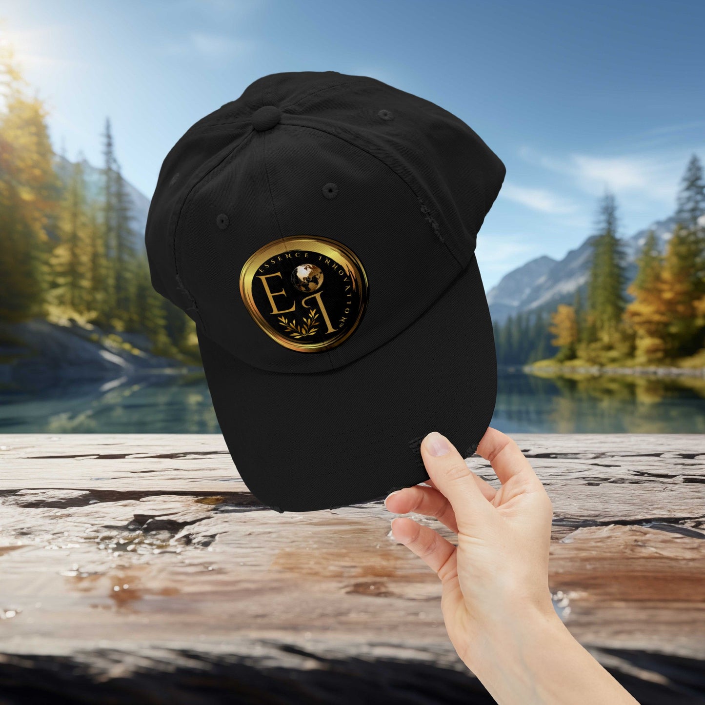 Unisex Distressed Cap | Essence Innovation