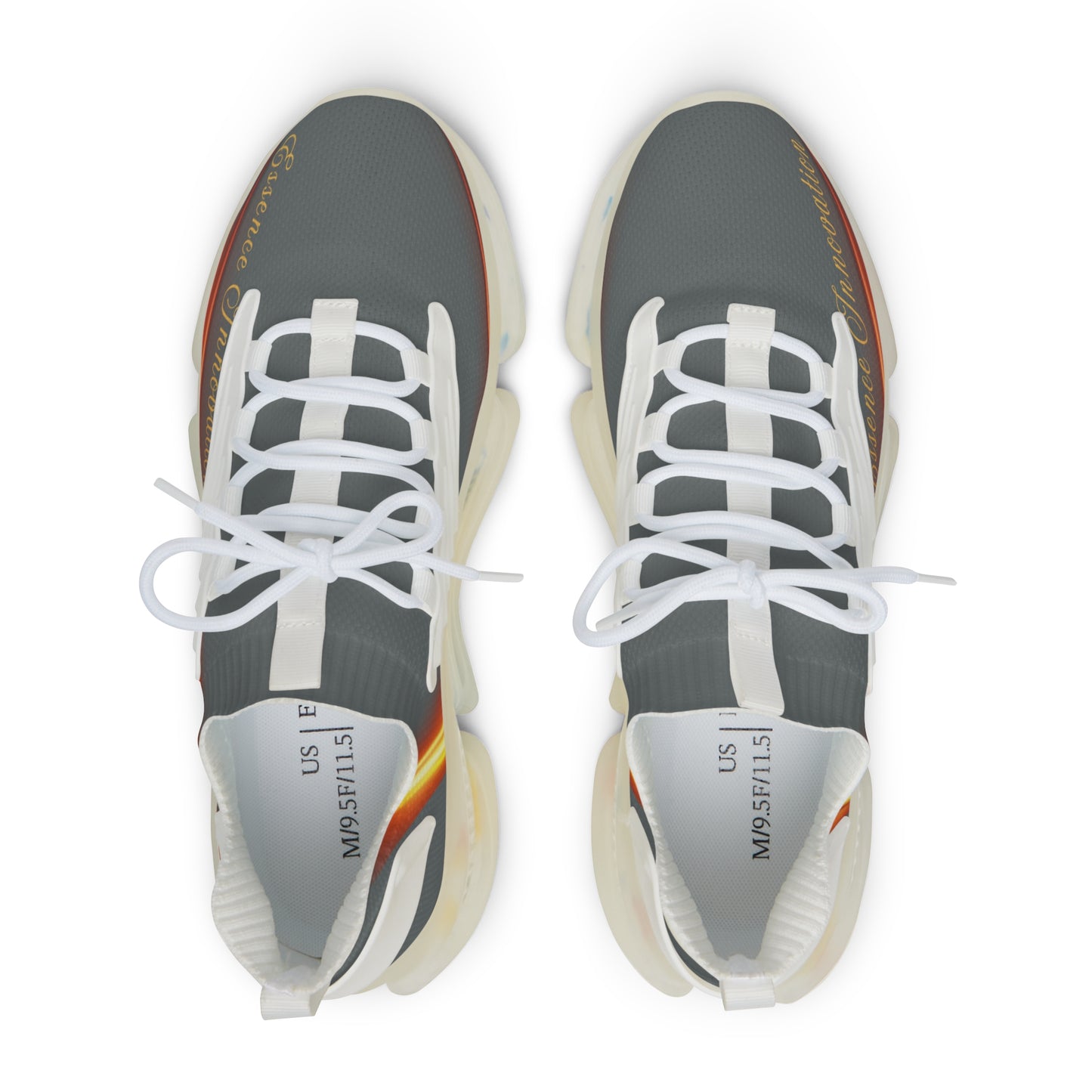 Dark Grey VIII Trendsetter Flame | Men’s Mesh Sneakers