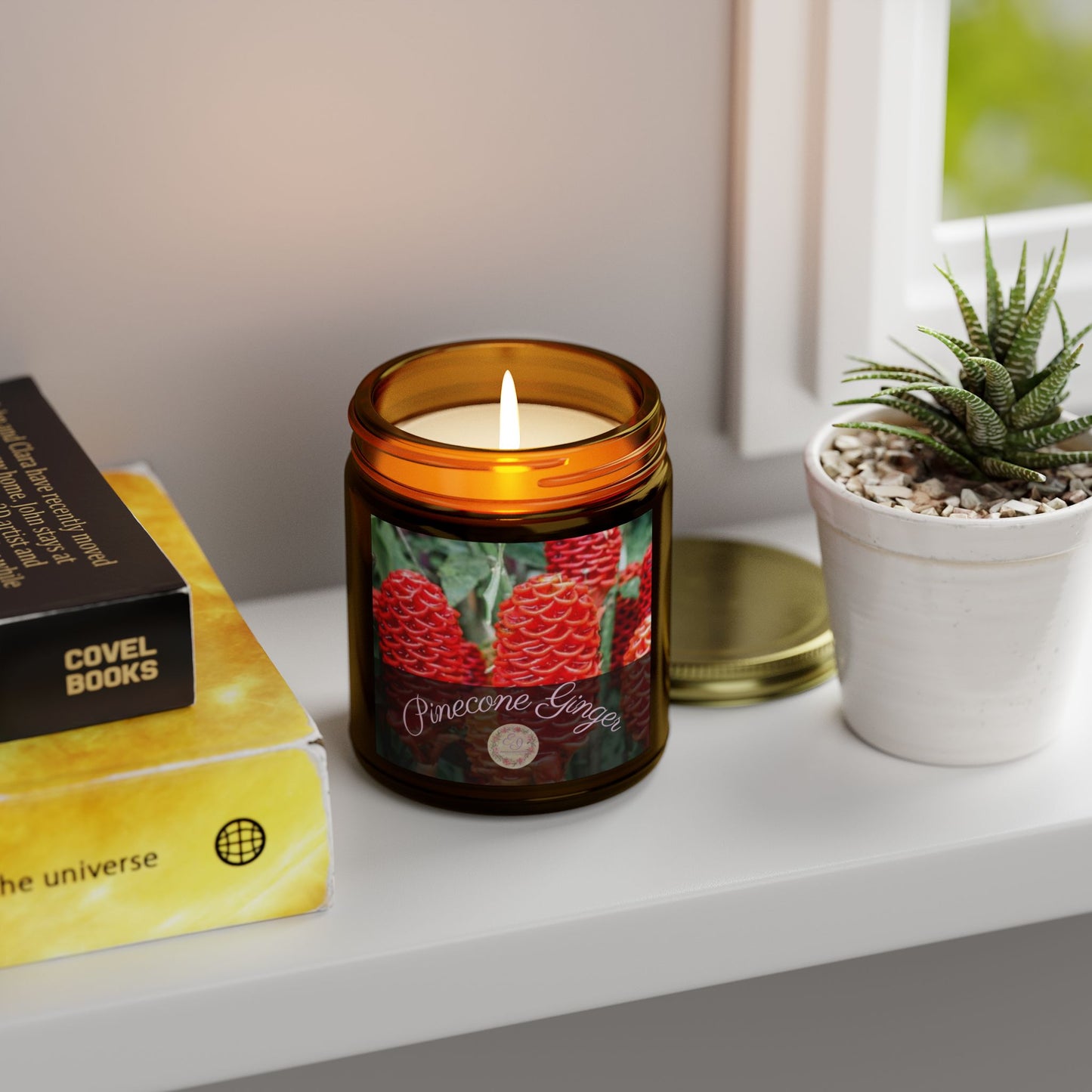 Fragrant Flower | Everwood Candle | Pinecone Ginger | 4oz, 9oz