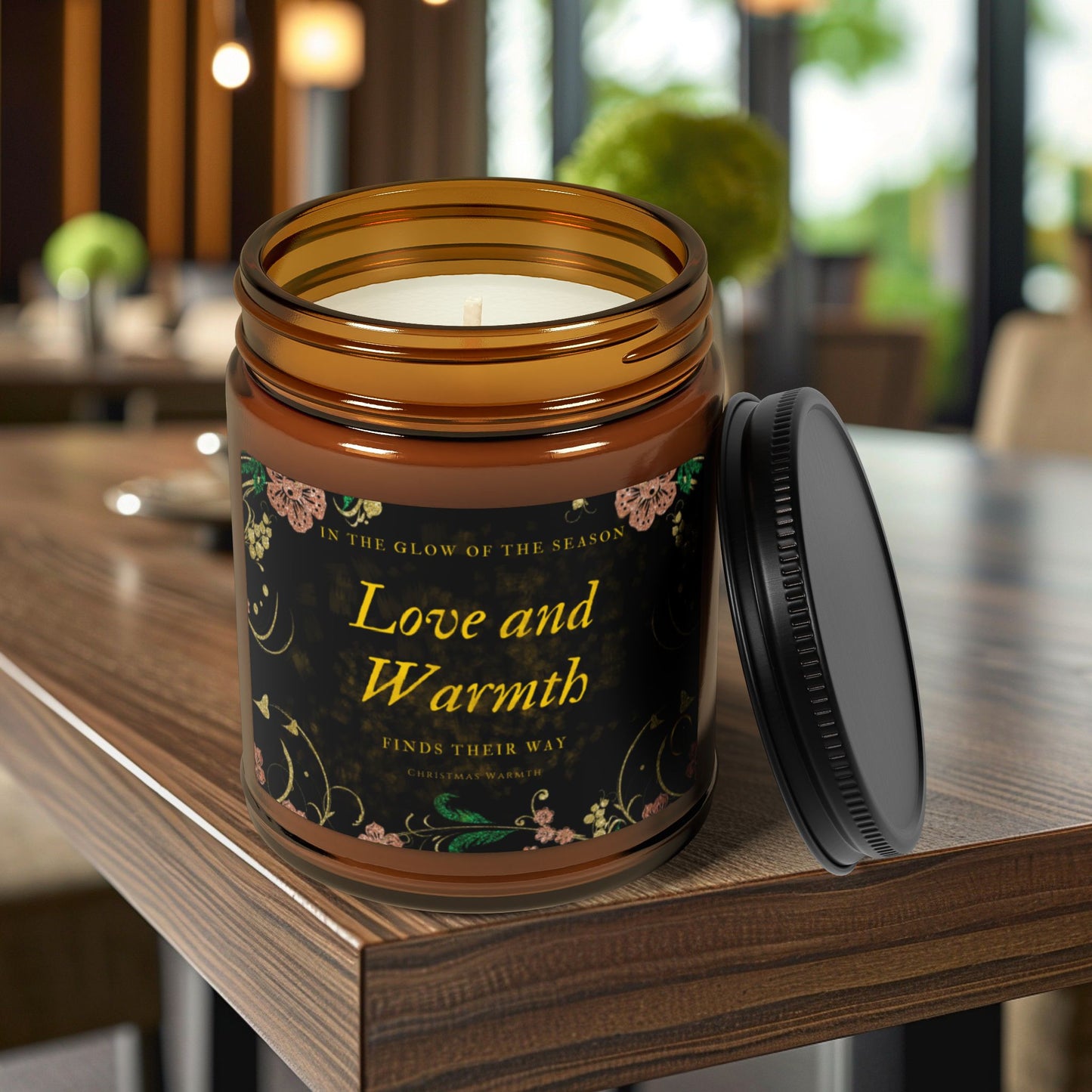 Spoken Word Candle Love and Warmth | 4oz and 9oz