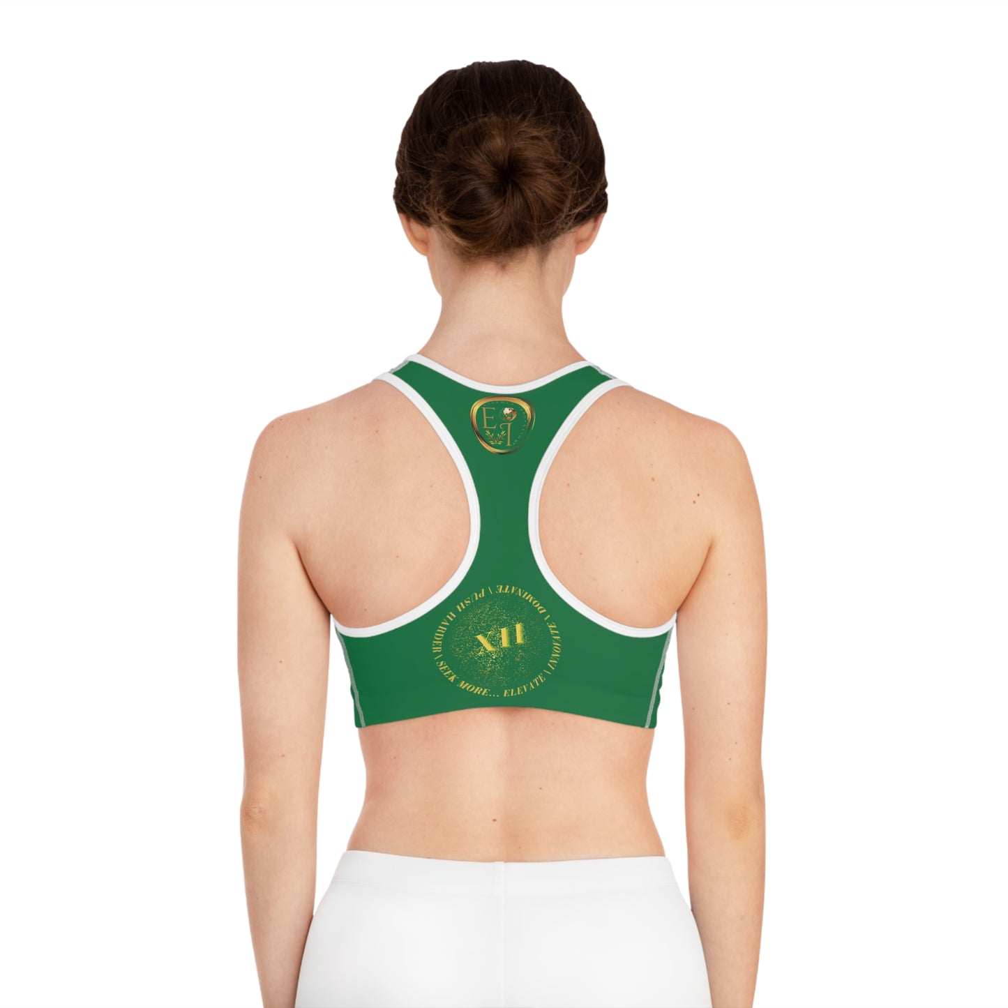Seek More SB XII | EI Sports Bra | Dark Green