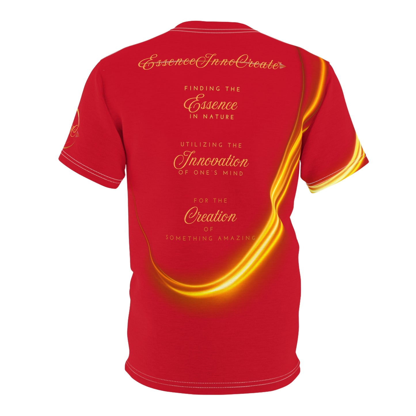 Dark Red Trendsetters Flame Tee | EssenceInnoCreate