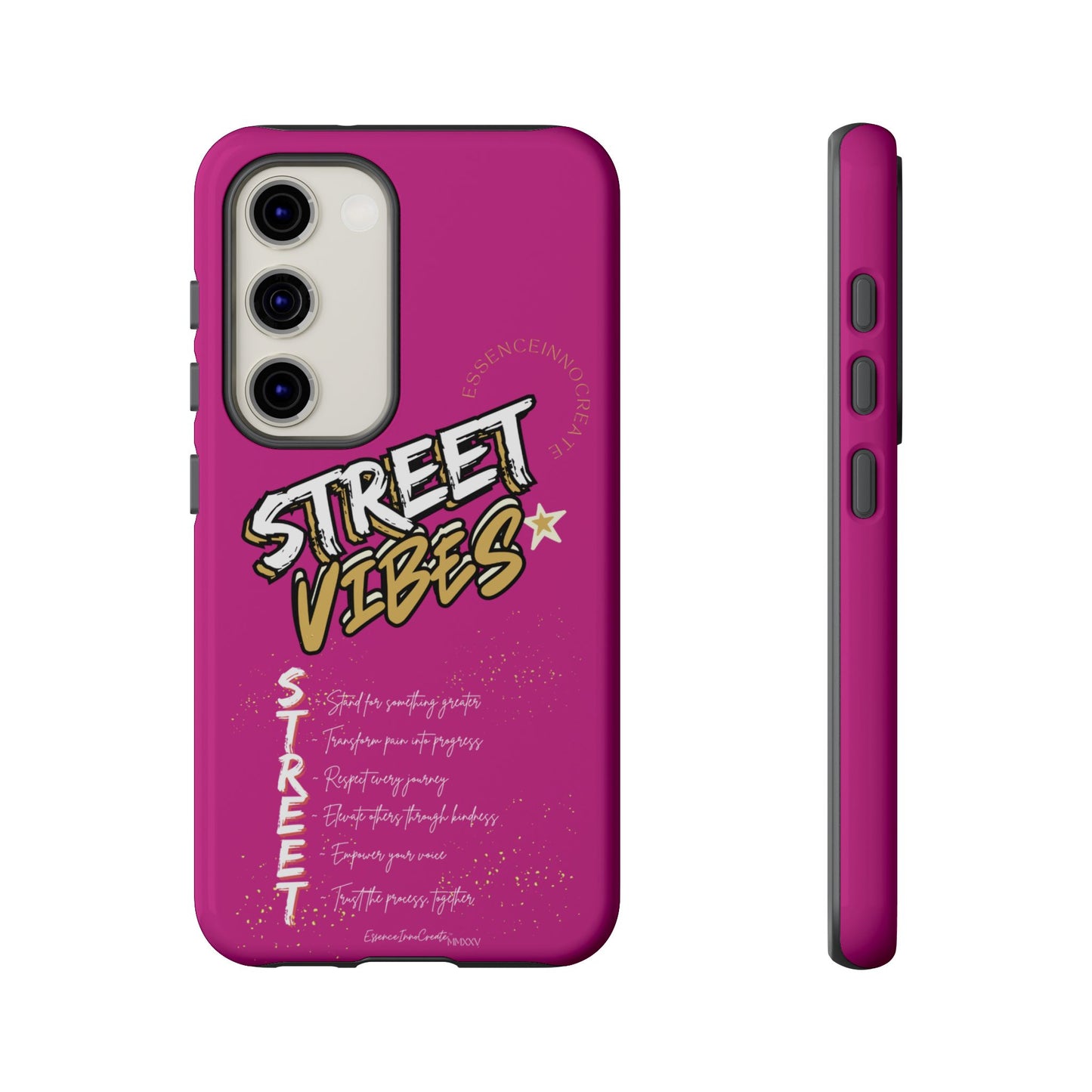 EssenceInnoCreate® Street Vibes Pink Phone Case