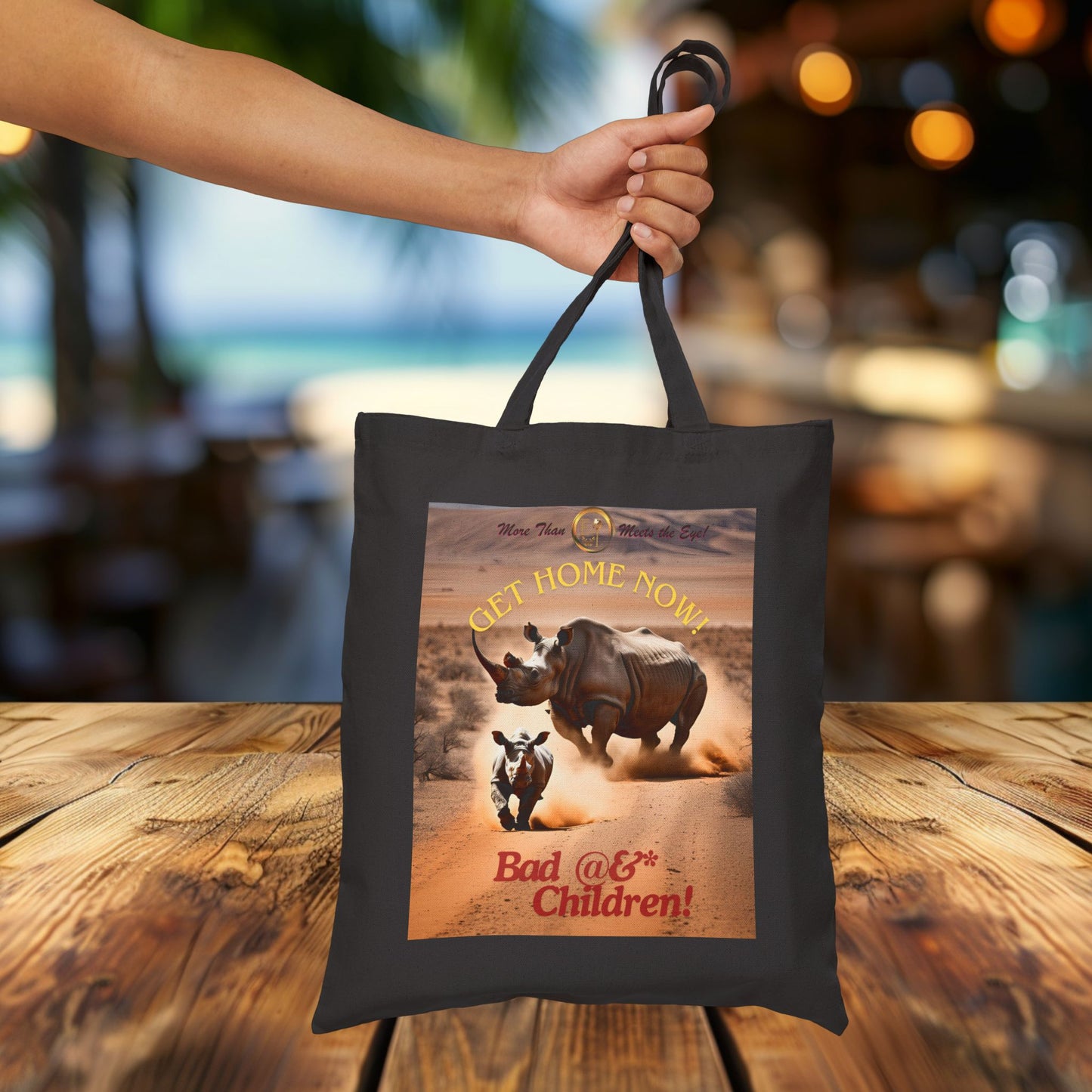 Playful Cotton Canvas Tote Bag - Fun Gift for Kids, Eco-Friendly, Stylish Carrying Solution for School, Shopping, and Adventure