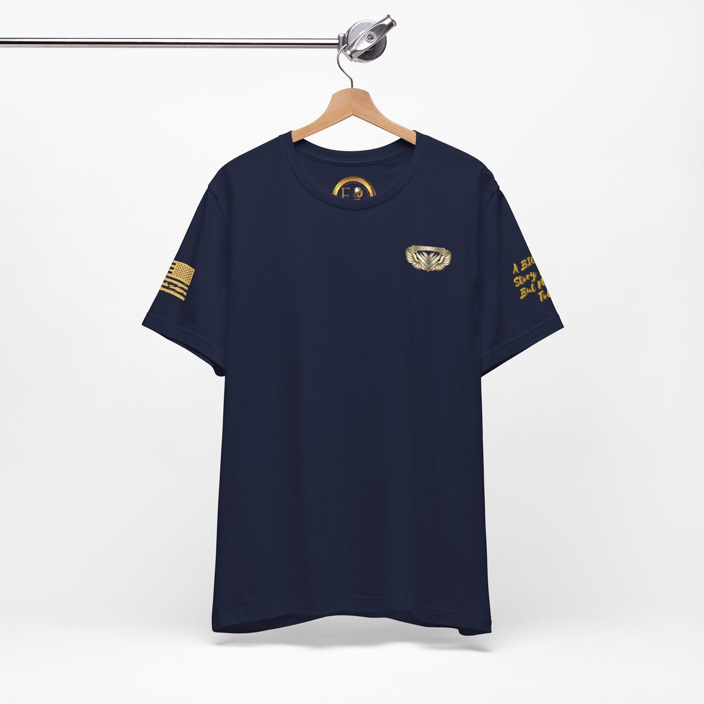 Essence Navy Veteran Tee – Deep Patriotic T-Shirt