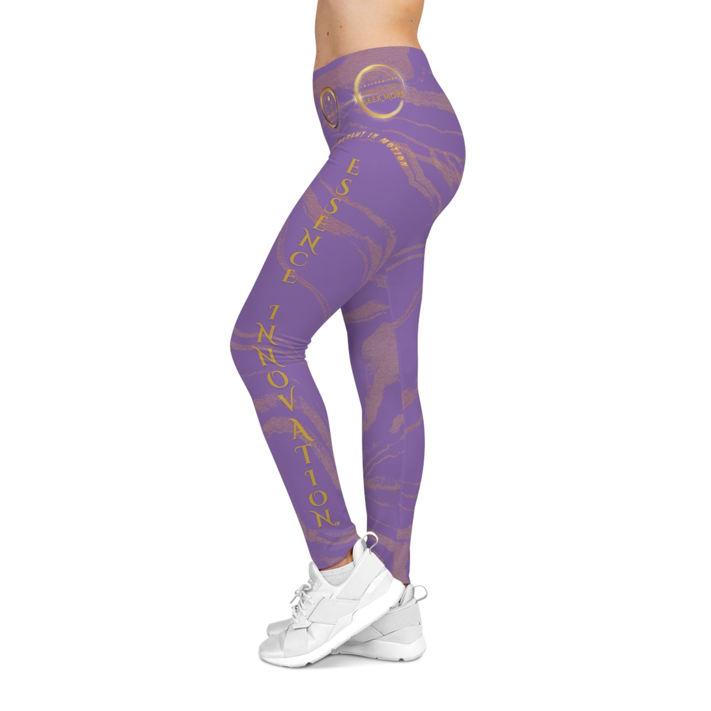 Seek More Premium S XIX | EI Sports Leggings | Soft Purple