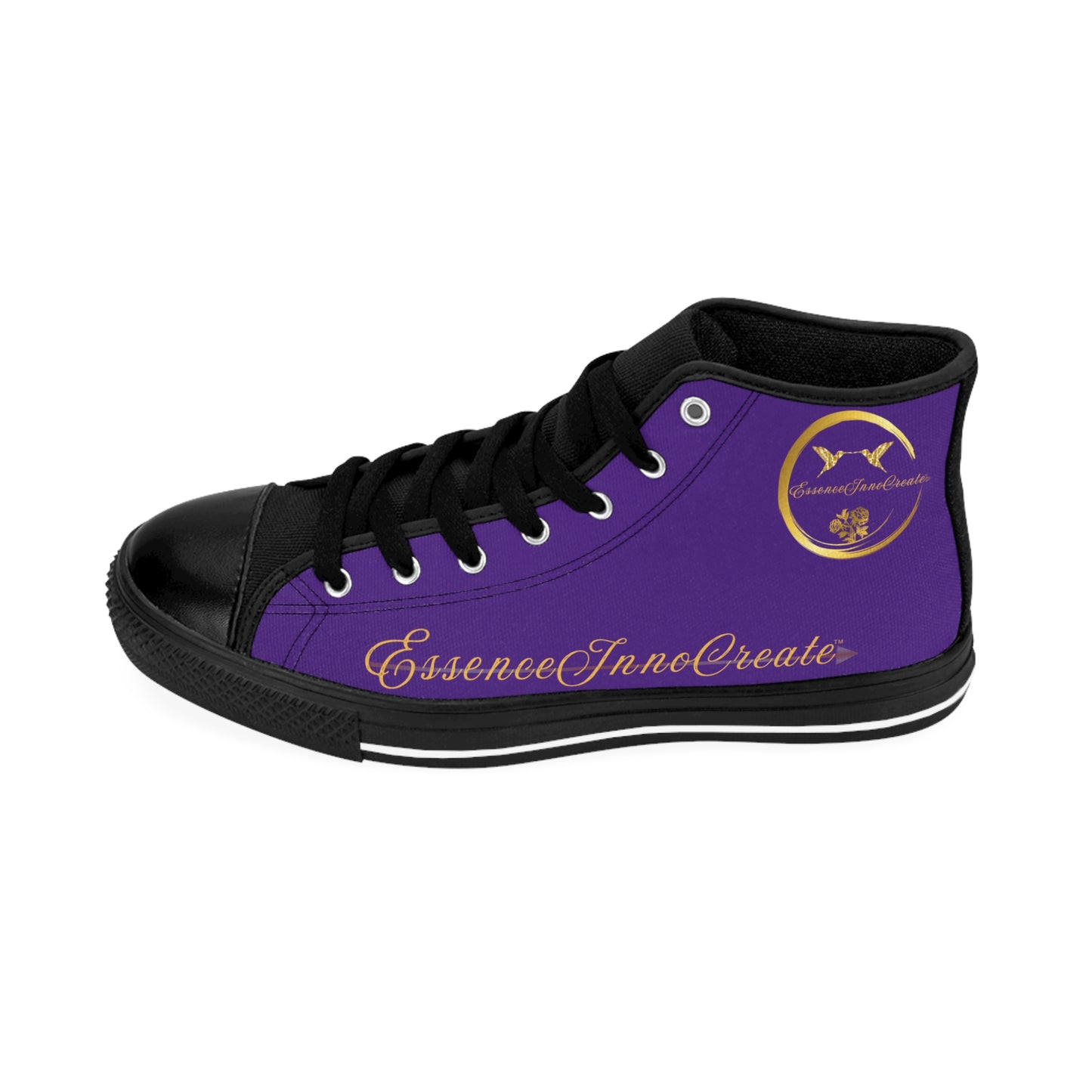Ladies EssenceInnoCreate Streetwear | HighTop Sneakers | Purple