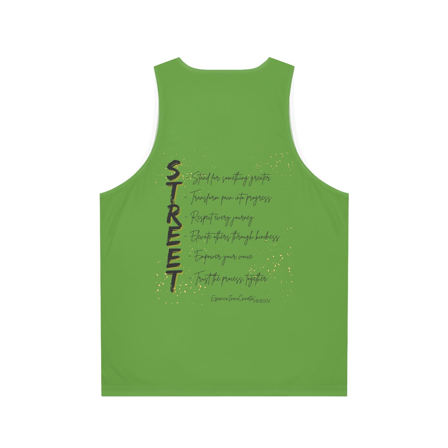 Street Wear Tank XXIV | EssenceInnoCreate | Light Green