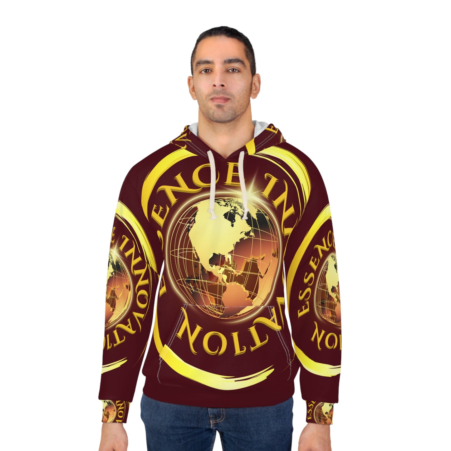 Essence Unapologetically Bold Burgundy | Luxury Hoodies | EI Fashion