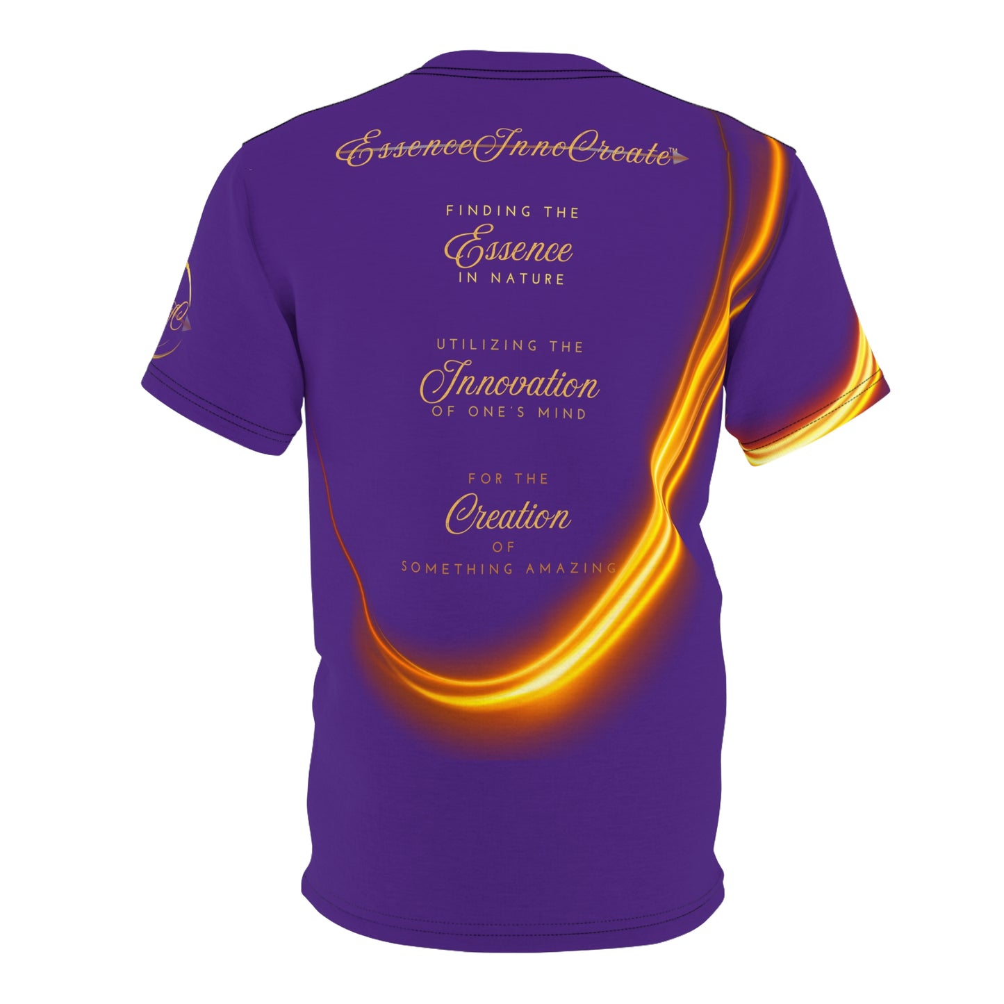 Purple Trendsetters Flame Tee | EssenceInnoCreate