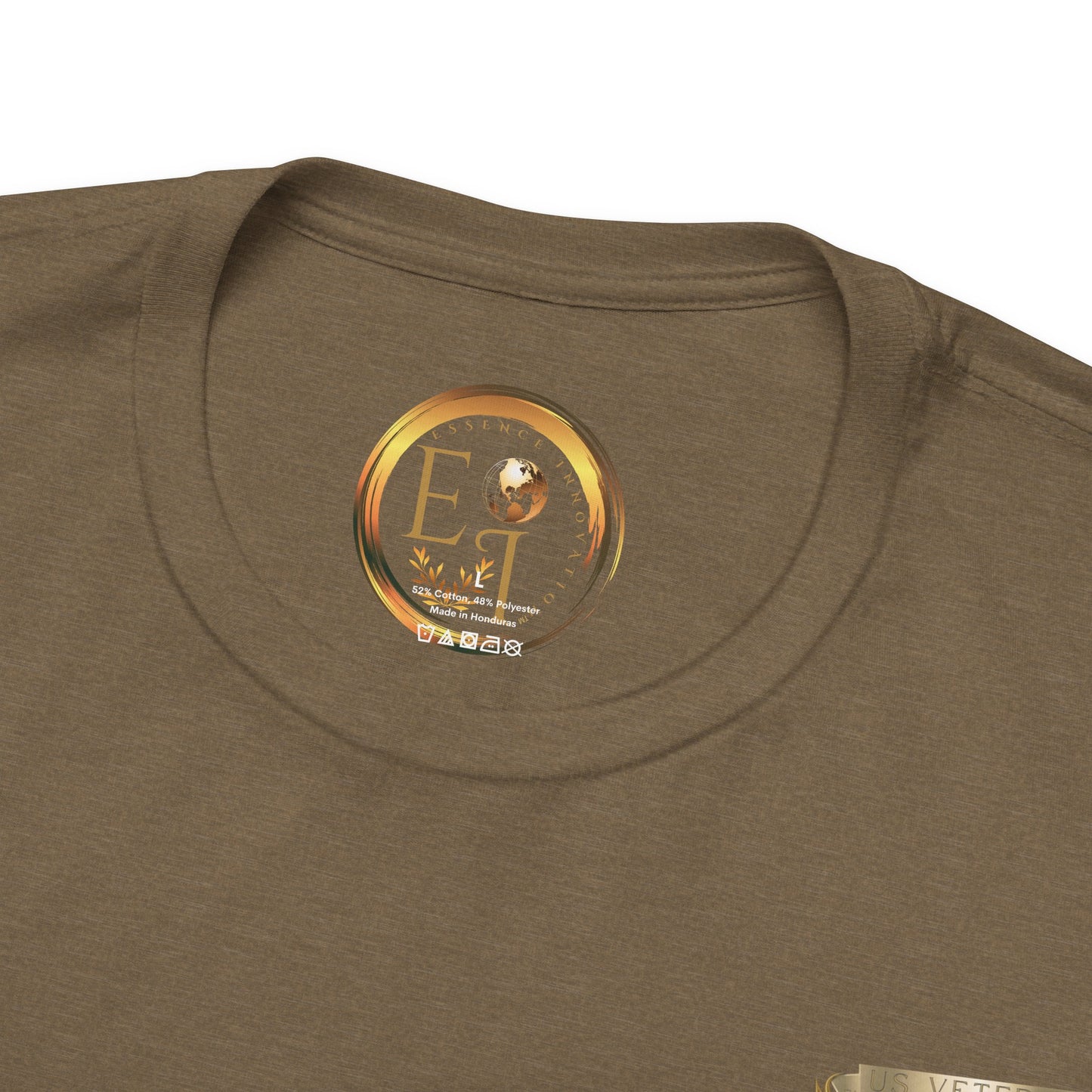 Essence Olive Veteran Tee – Military Tribute T-Shirt