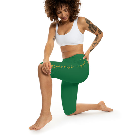 Seek More CL XII | Capri Leggings | EI Sports | Dark Green