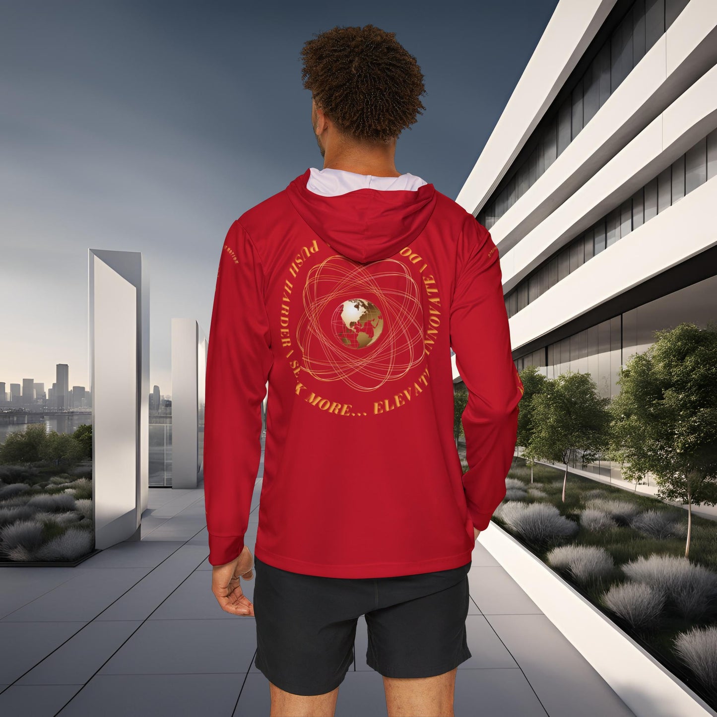 Seek More Momentum X | EI Sports Hoodie | Dark Red