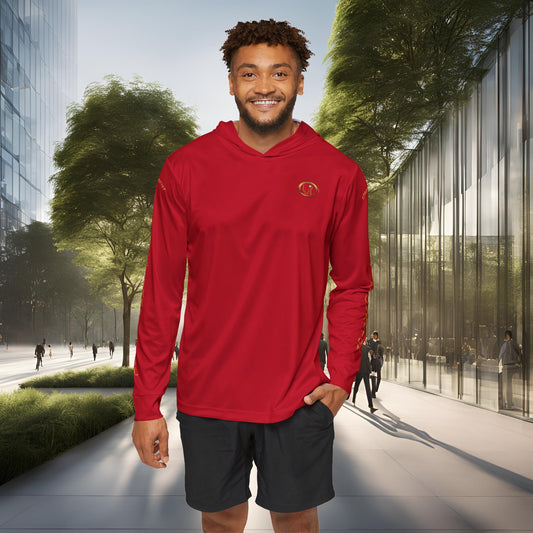Essence Momentum X | Men’s Warmup Hoodie | Dark Red