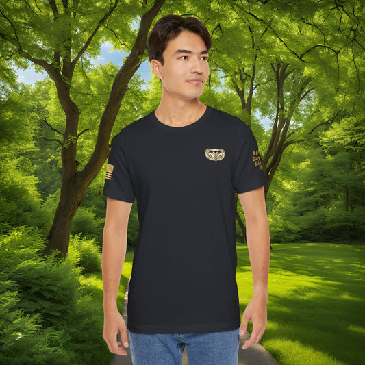 Essence Vintage Veteran Tee – Faded Black Tribute Tee