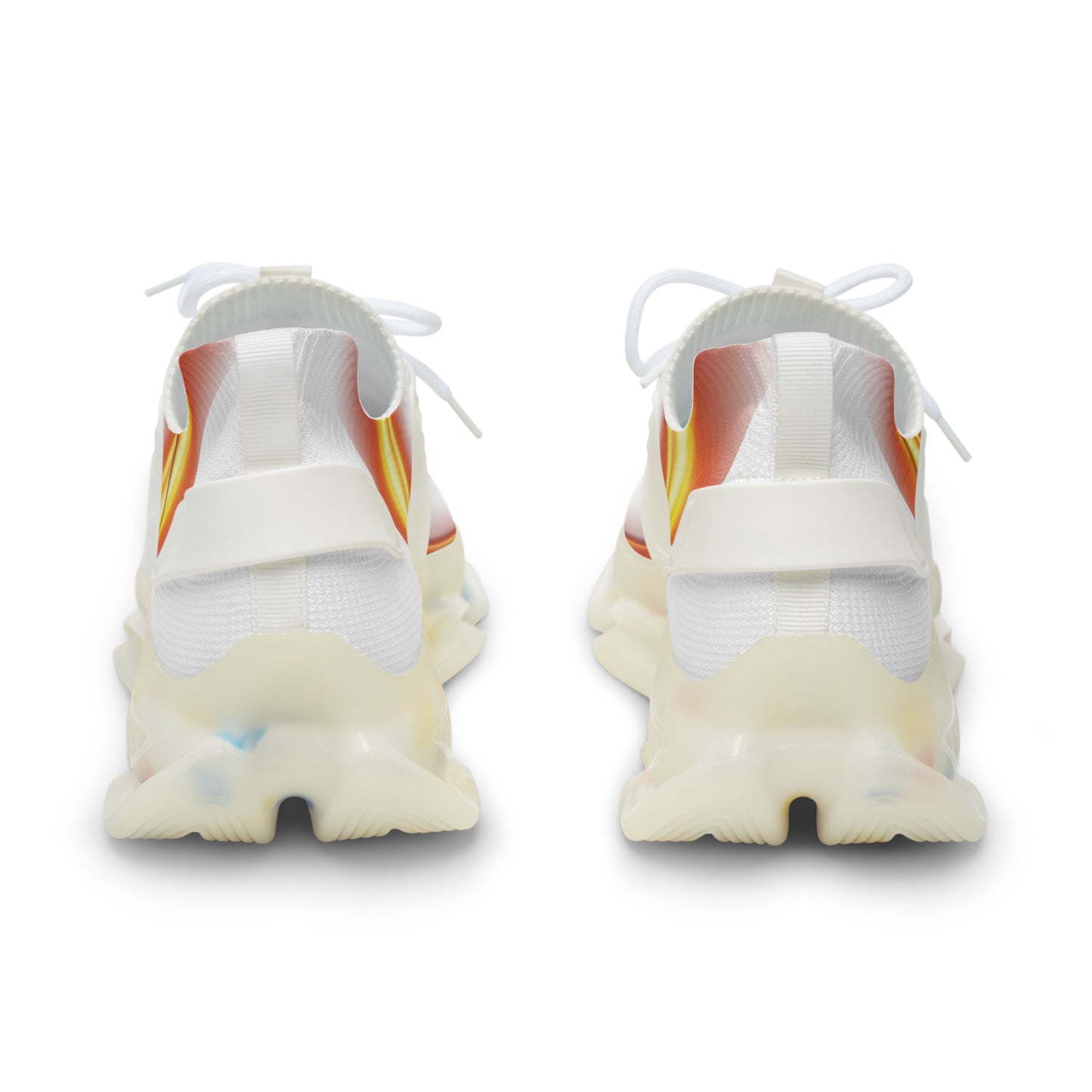 White Trendsetter Flame | Men’s Performance Sneakers | White Sole