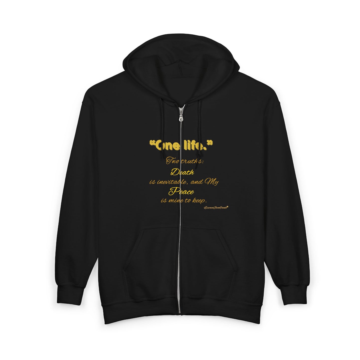 "One Life" Two Truths Collection Full-Zip Hoodie