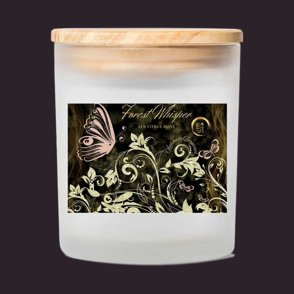 Zen Citrus Bliss | Matcha + Bergamot | Luxury Scented Candles 11oz