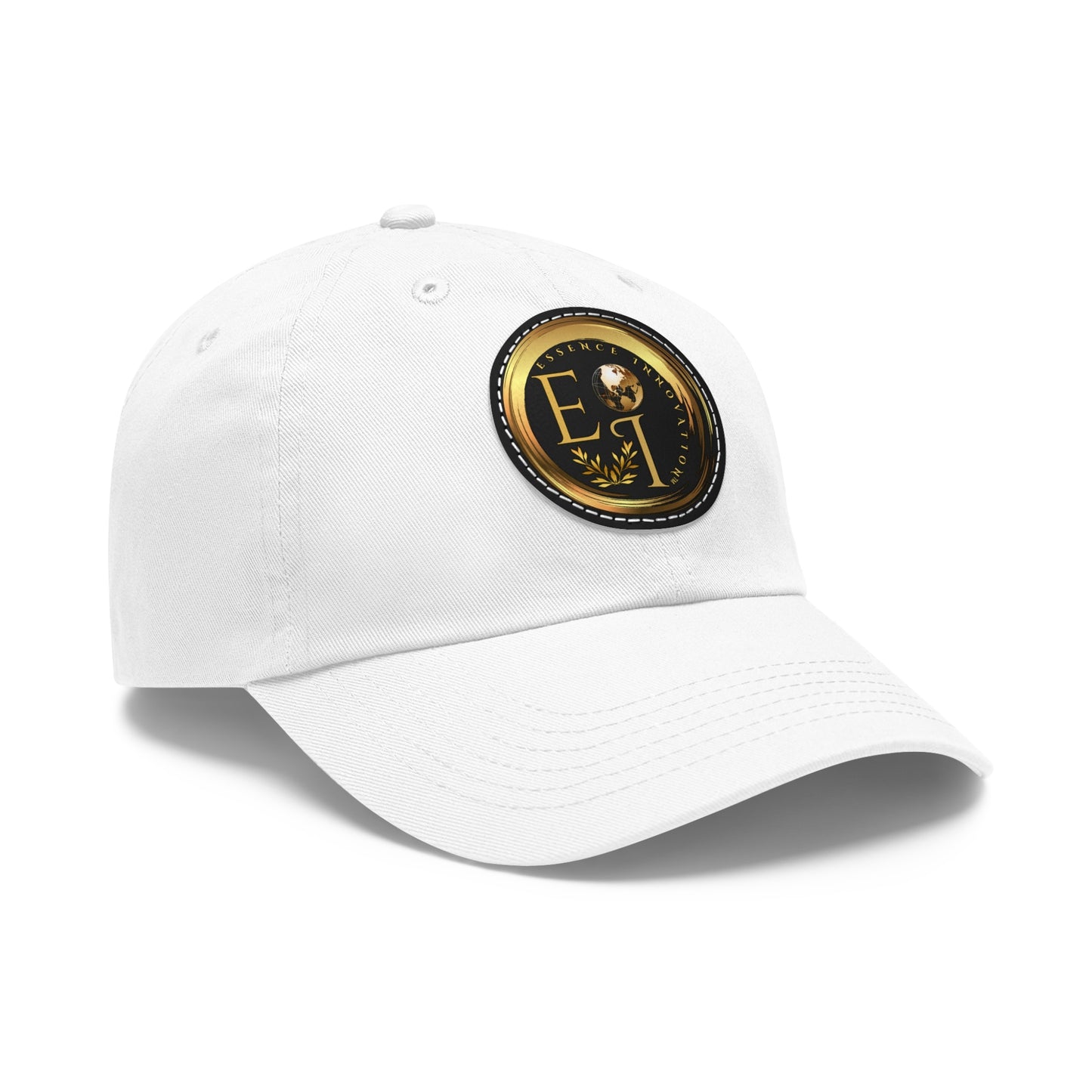 White EI Logo Hat | Clean and Bold |EI Sports