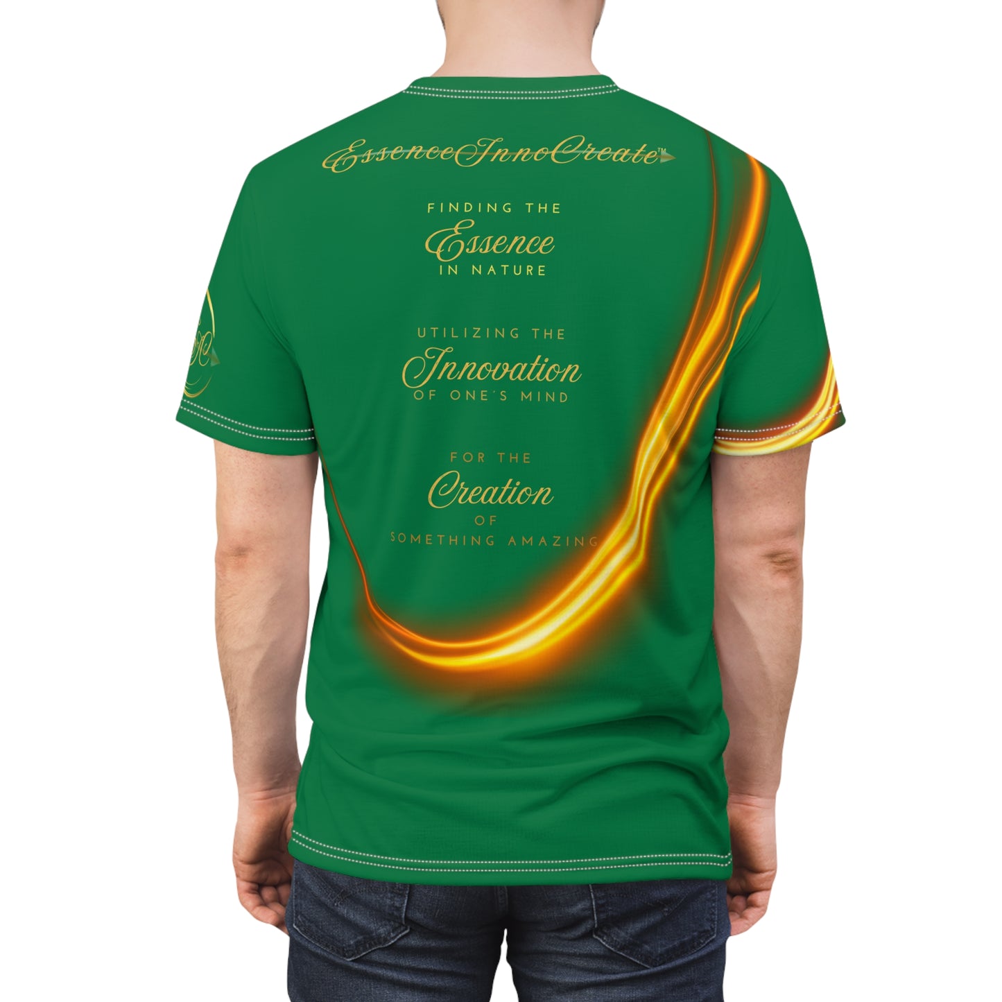 Green Trendsetters Flame Tee | EssenceInnoCreate