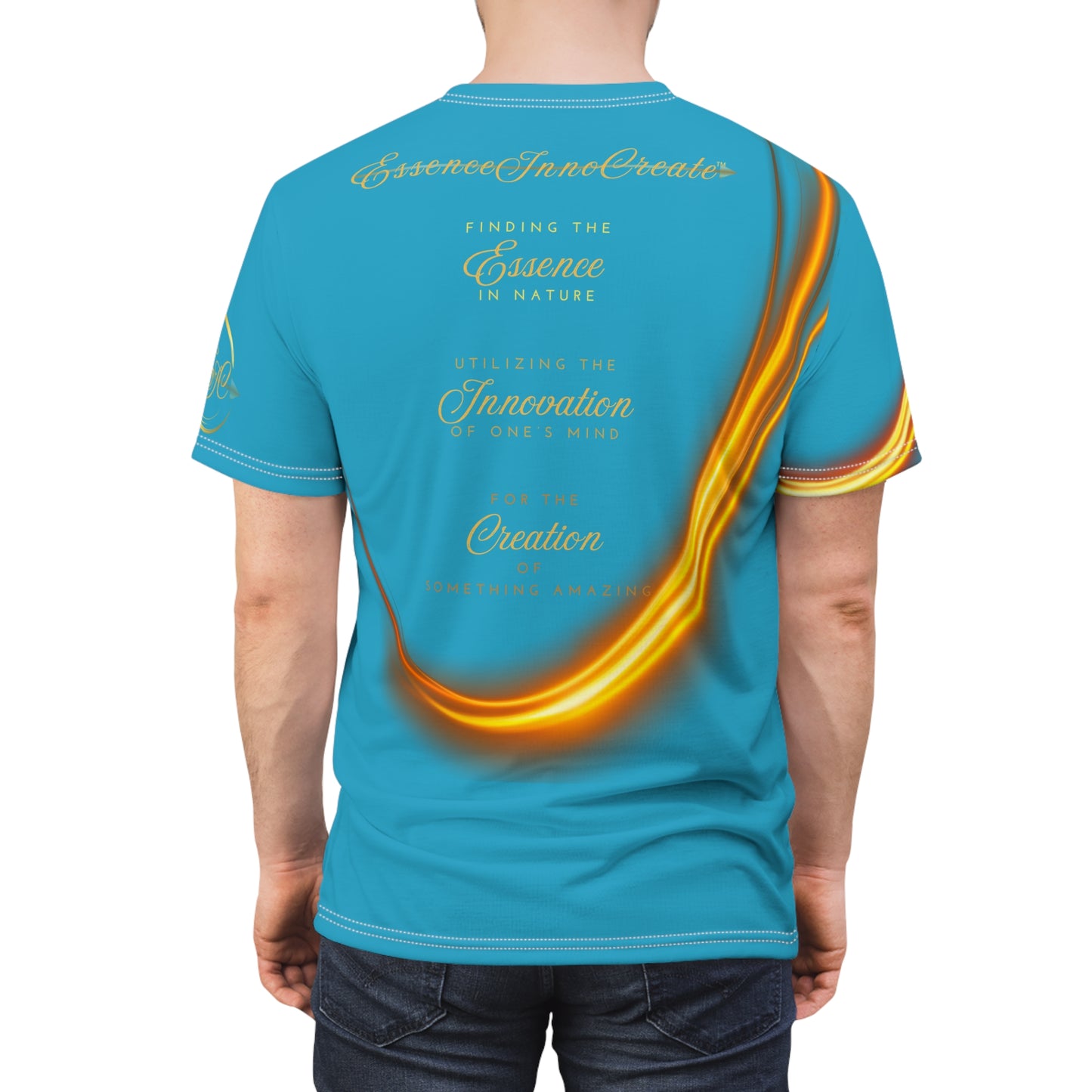 Turquoise Trendsetters Flame Tee | EssenceInnoCreate