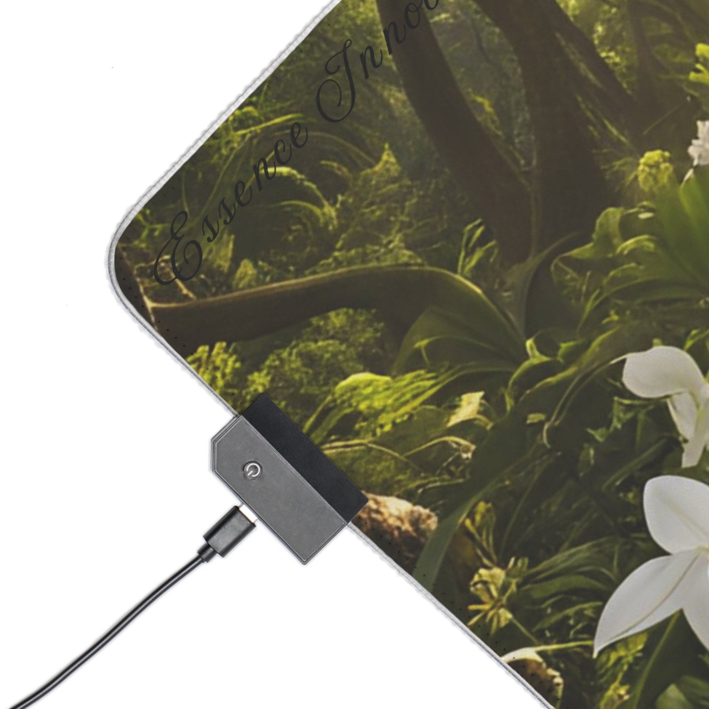 Orchid Grove | LED Gaming Mouse Pad | 4 Sizes