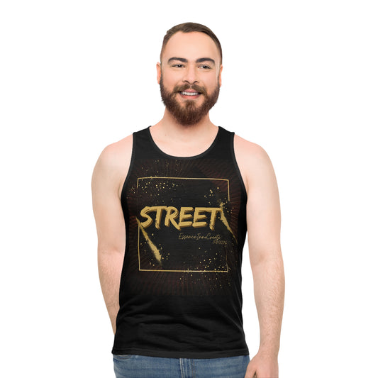Street Wear Tank VII | EssenceInnoCreate | Black