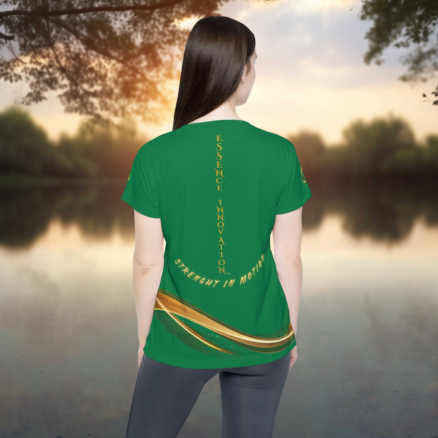 Seek More Luxe~J XII | EI Sports Performance Jersey | Dark Green