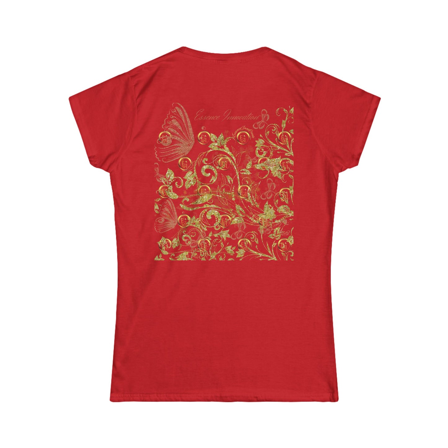 Floral Butterfly T-Shirt | Elegant Nature Lovers | 9 Colors