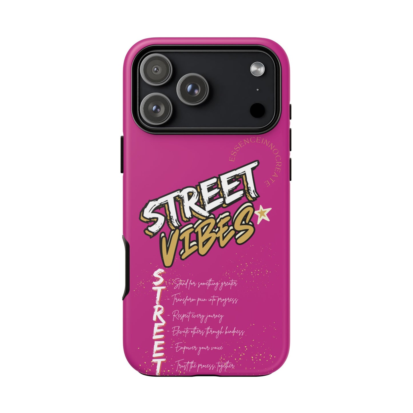 EssenceInnoCreate® Street Vibes Pink Phone Case
