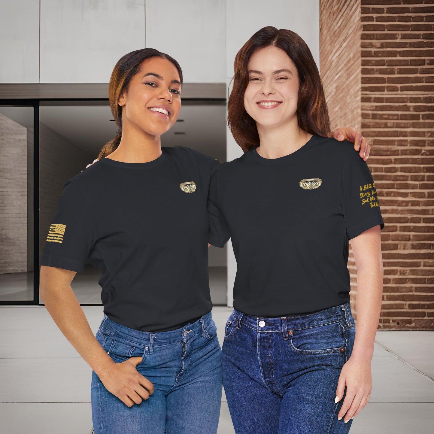 Essence Vintage Veteran Tee – Faded Black Tribute Tee