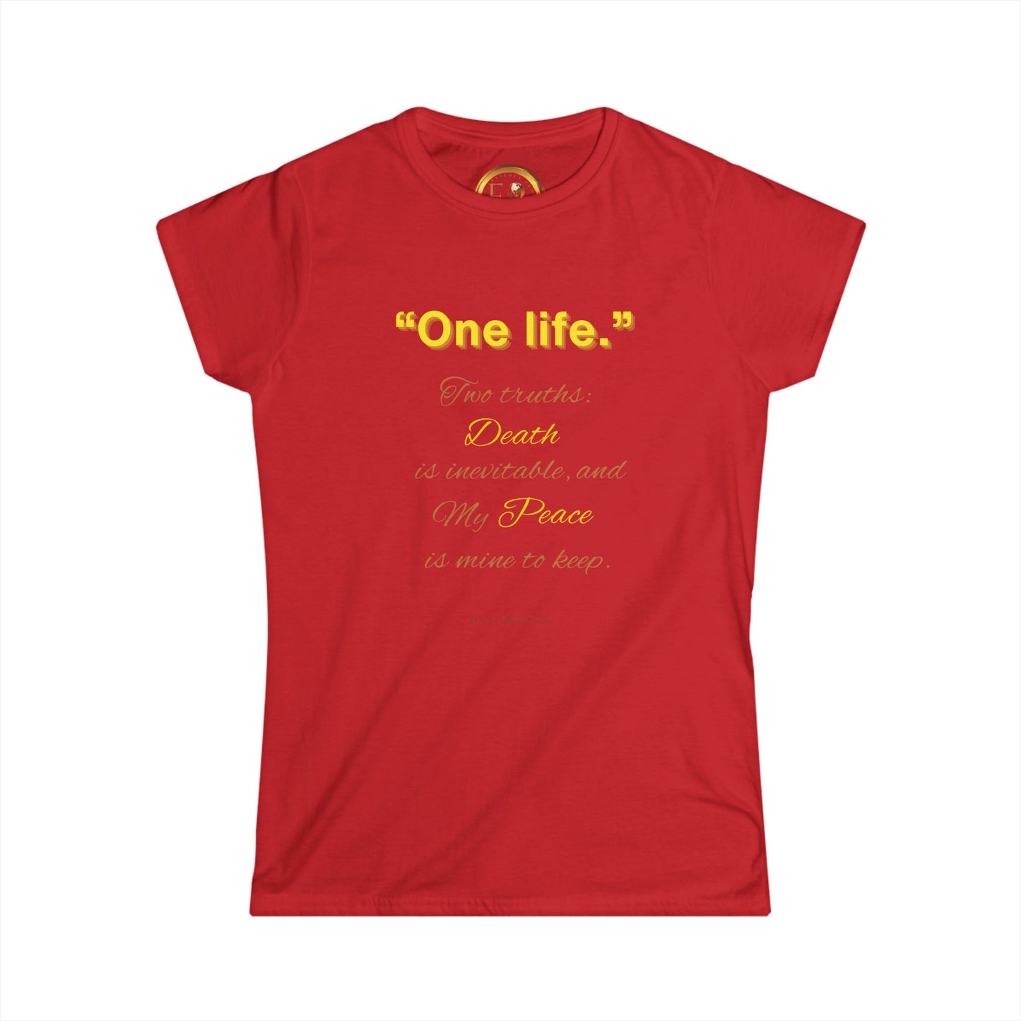 Ladies One Life Tee | EssenceInnoCreate Seek More | 9 Colors