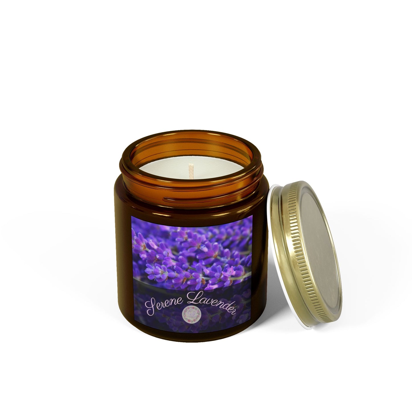 Fragrant Flower | Serene Candle – Lavender | 4oz, 9oz