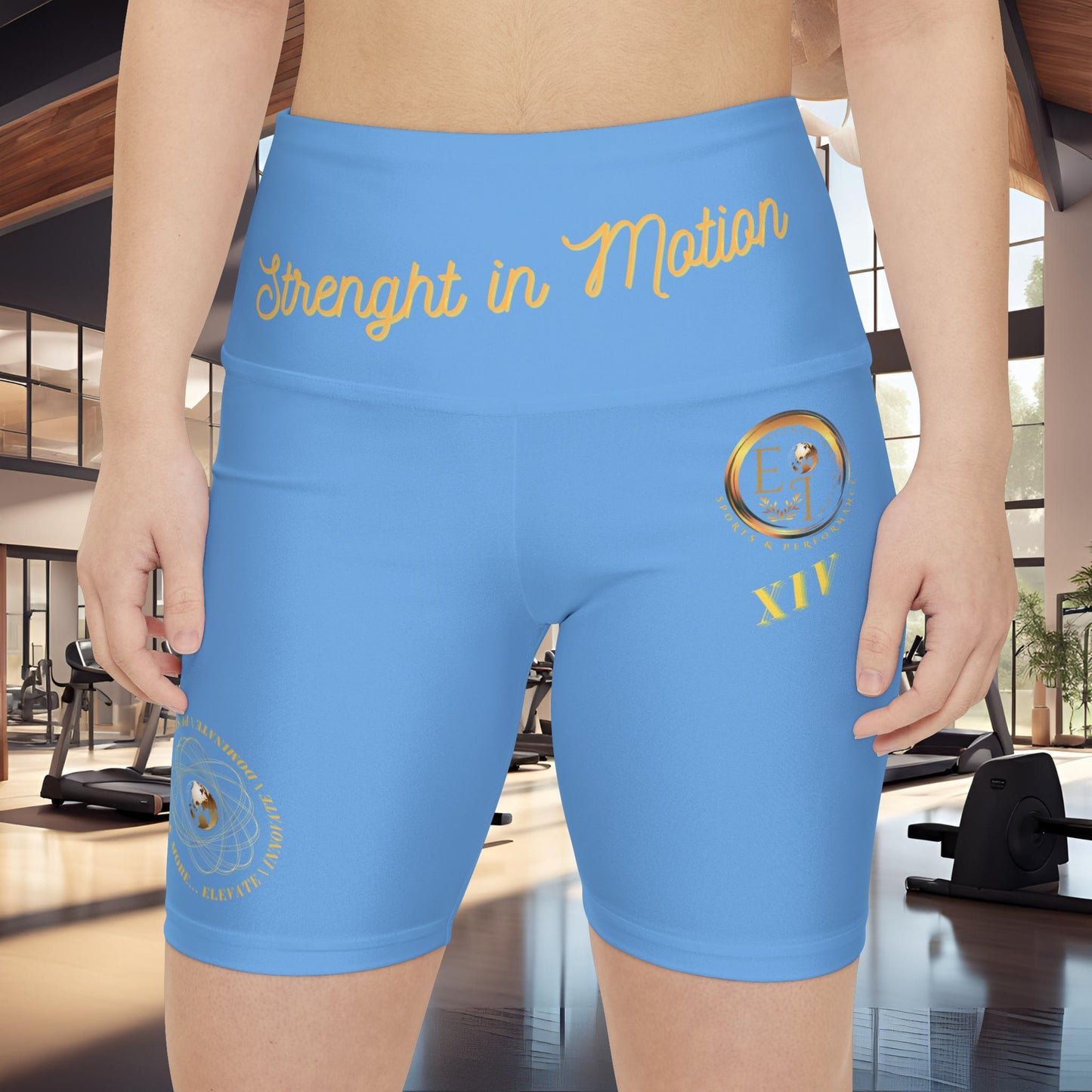 Seek More WS XIV | EI Sports Workout Shorts | Light Blue