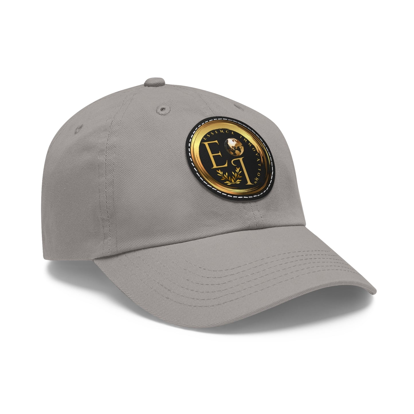 Dad Hat with Leather Patch – 6 Colors | Essence Innovation
