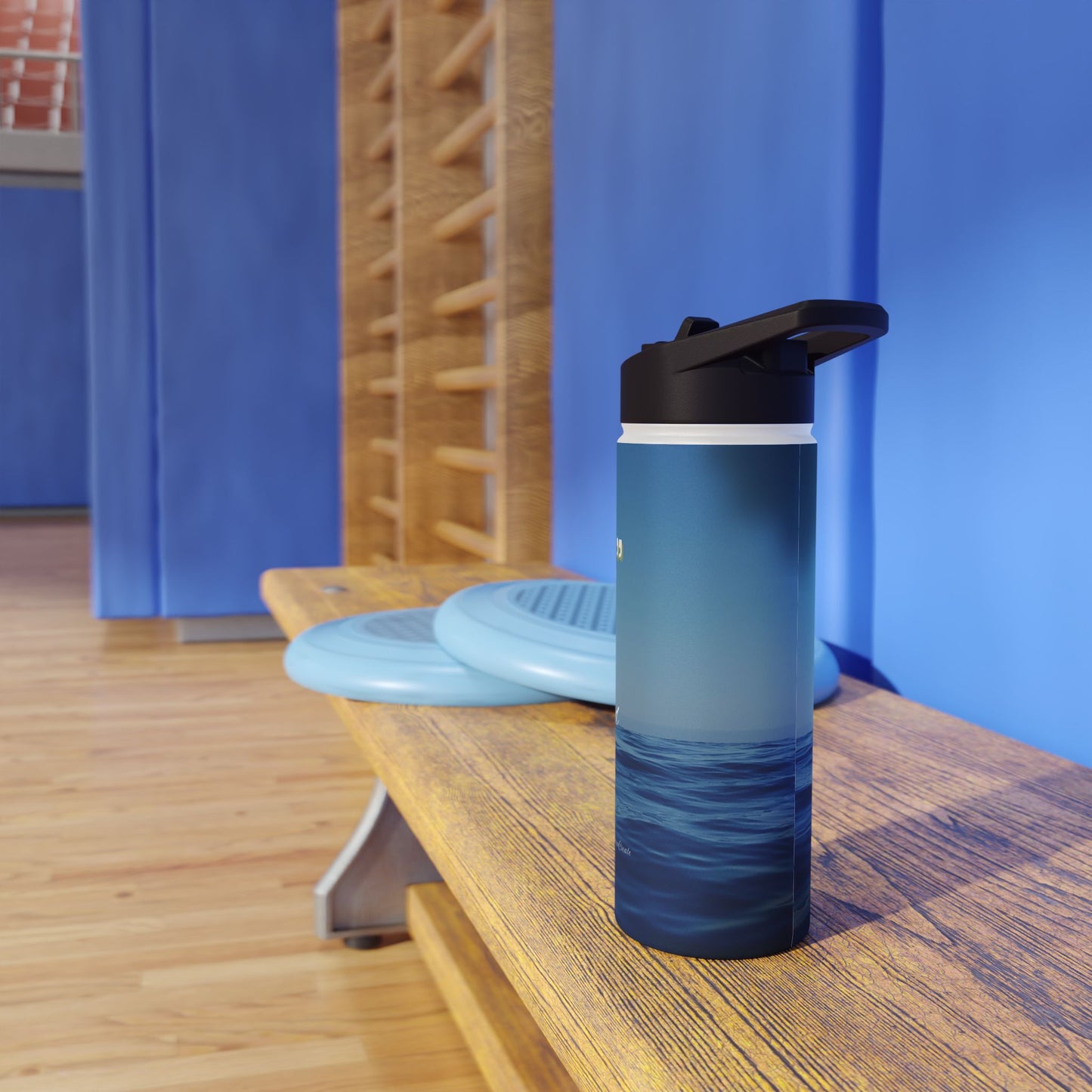 "One Life" Ocean Stainless Steel Water Bottle | 12oz · 18oz · 32oz