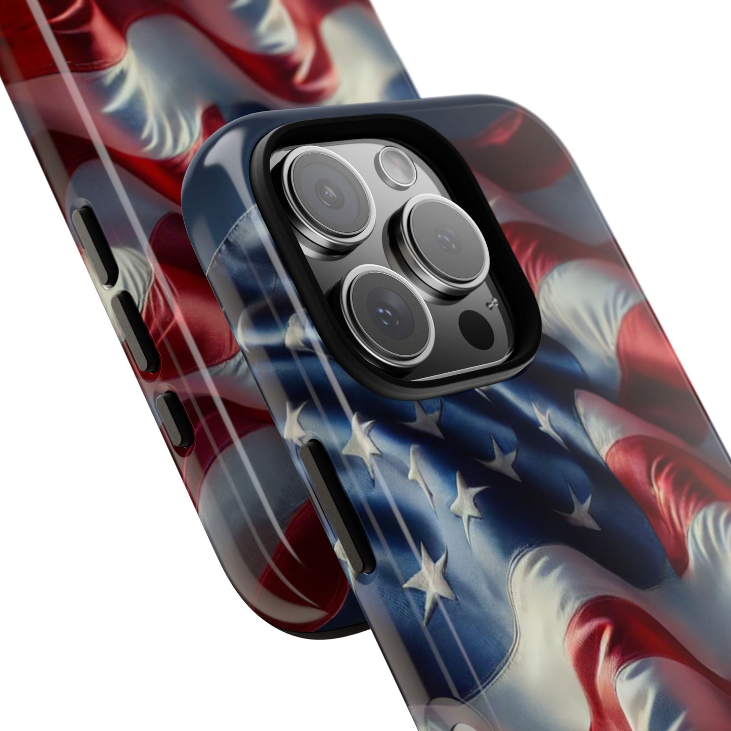 EssenceInnoCreate® Patriotic Phone Case, American Flag Design